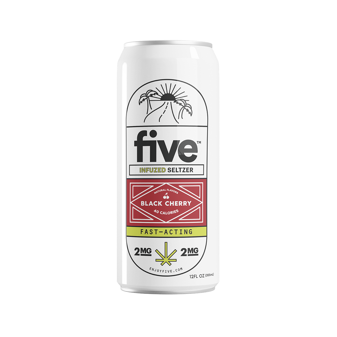 black cherry fast-acting 2mg seltzers