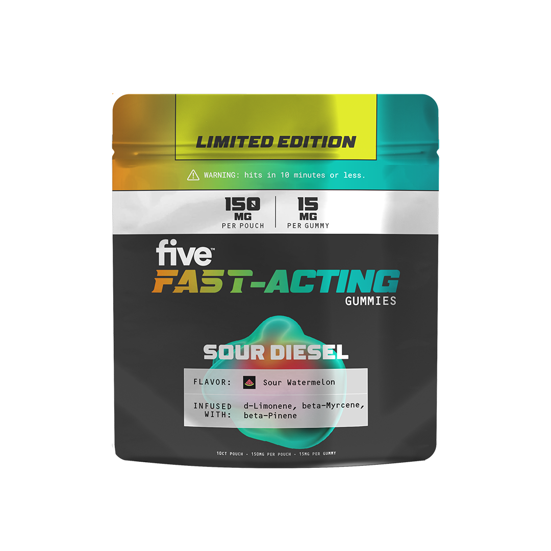 sour diesel fast-acting 15mg gummies